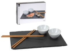 EXCELLENT Odličen set za suši iz porcelana/slata/bambusa 7 kosov KO-210000100