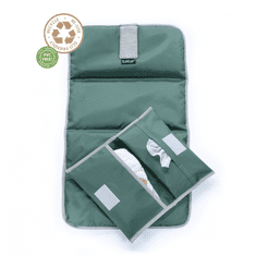 KipKep spreminjanje kompleta NAPPER COMBI-SET Calming Green (bombaž)