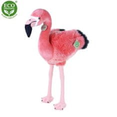Rappa Plišasta ptica flamingo 46 cm EKOLOŠKO PRIJAZNO