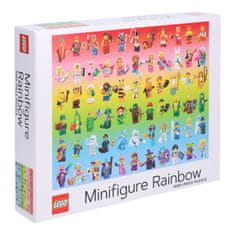Chronicle Books LEGO Rainbow Minifigure Puzzle 1000 kosov