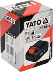 YATO Baterija 18v li-ion 3,0 ah