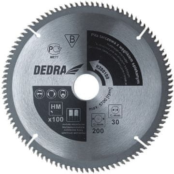shumee Cirkelsågklinga för aluminium 205*30mm/100Z - DEDH205100