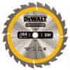 DeWalt Krožna žaga za les 184/16 mm, 24 zob