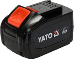 YATO 18-voltna litij-ionska baterija 6,0 ah