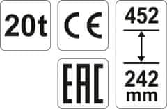 shumee HIDRAVLIČNA DVIGALO 20T - YT-17007