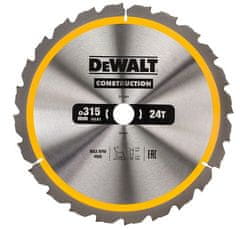 DeWalt Krožna žaga za les 315/30 mm, 24 zob