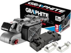Graphite Tračni brusilnik 900W pas 76*533MM - T 59G395