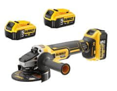 DeWalt AKUMULATORSKI KOTNI BRUSILNIK 125 MM XR 3*5,0AH