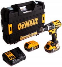 DeWalt AKUM. VRTALNIK/VIJAČNIK Z UDARCEM XR 18V 2*5.0AH DEBLO