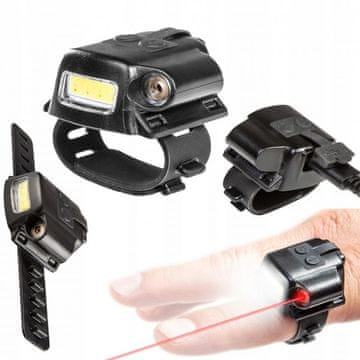 NEO TOOLS LED REFLEKTORSKA SVETILKA 90 LUM + LASER, 2 V 1