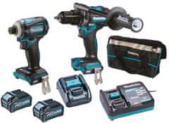 Makita KOMBINIRANI KOMPLET 40V XGT HP001G+TD001G 2*4.0AH TORBA