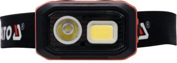 YATO Žaromet 500 lm za polnjenje, senzor gibanja