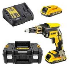 DeWalt AKUMULATORSKI VIJAČNIK ZA MAVČNE PLOŠČE XR 18V 2*2,0AH