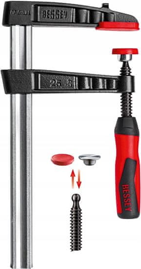 Bessey Vijačna objemka za mizarske vijake iz litega železa tg 160/800mm