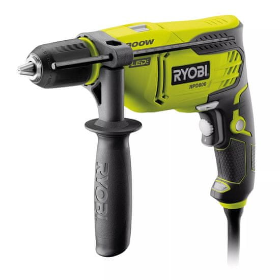 RYOBI Udarni vrtalnik rpd800-k 800w