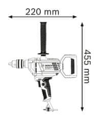 Bosch VRTALNIK GBM 1600 RE 850W