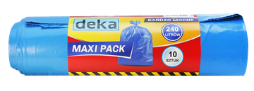 SOLID MAXI PACK VREČKE ZELO MOČNE MODRE 240L A10 - D-300-0103