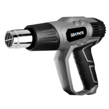 Graphite Toplotna pištola 2000 W, temperaturno območje 50–550 °C, 3 hitrosti, kovček – T 59G526
