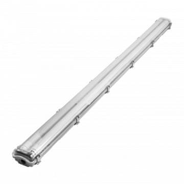 Orno IP65 ARMATUR 150CM + 2 T8 LED-LAMPOR 22W 4400LM, 4000K - ON-DS-4