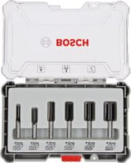 Bosch Komplet rezalnikov 6 kosov. 8 mm pecelj