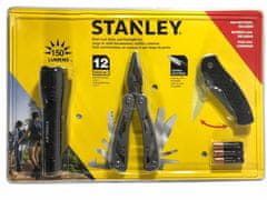 Stanley Komplet za preživetje, svetilka, nož, večnamensko orodje