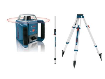 shumee ROTACIJSKI LASER GRL400H + STATIV BT170 + NIVELIRNA LATA GR240 - B 61599403U