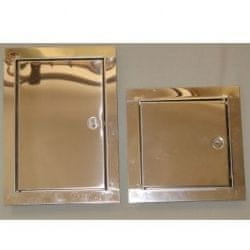 shumee Vrata dimnika iz nerjavečega jekla 140 * 210 mm srednje