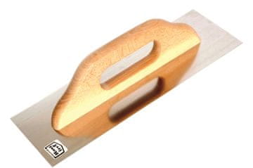 shumee GLADKA LOPALA IZ NERJAVEČEGA JEKLA Z LESENIM ROČAJEM 580*130 MM - E-323-6580