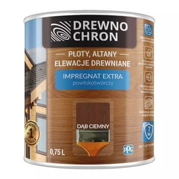 shumee DREWNOCHRON PREMAZ IMPREGNANT TEMNI HRAST 0,75L - 5IMDR.DĄC0,7