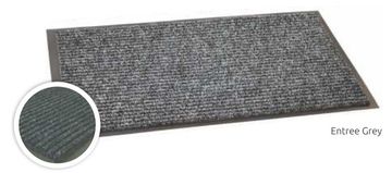 Greatstore Podloga za vrata entree 60x90 siva