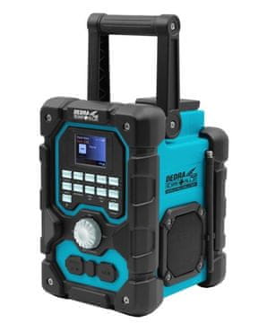BATERIJSKI RADIO DAB+/FM BLUETOOTH 18V USB - DED7006BT