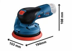 Bosch EKSCENTRIČNI BRUSILNIK GEX 12V-125 125MM
