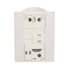 shumee ELEKTROMEKANISK TVÅFÄRSIG KLOCKA 230V SVART-SILVERFÄRG - ON-144/BG