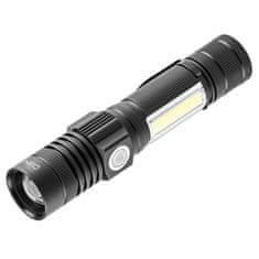 NEO Polnilna USB svetilka 800 lm 2 v 1 cree t6 led