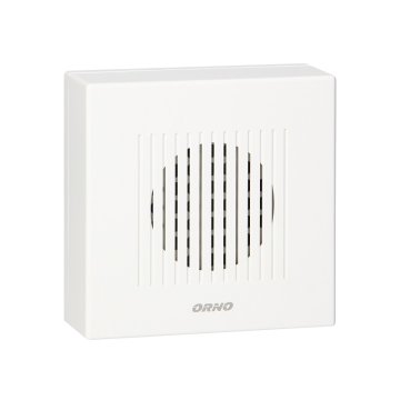 shumee ELEKTRONISK KLOCKA ENKEL TON 230V VIT RINGIL MINI - ON-160/W