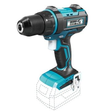 Dedra Brezkrtačni izvijač 13MM 18V SAS+ - DED7141