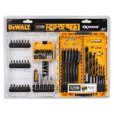 DeWalt Set svedrov in svedrov za les 57 el.