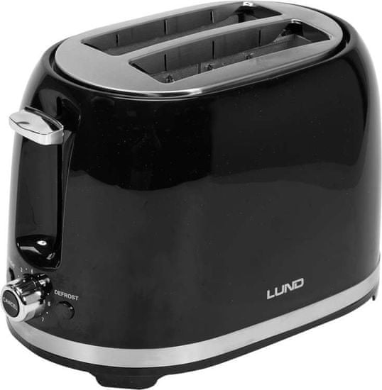 Lund Toaster 700-850w črn