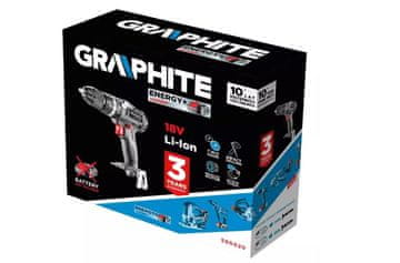 Graphite Akumulatorski udarni vrtalnik z udarno funkcijo energy+18V brez baterije - T 58G020