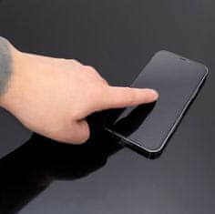 WOZINSKY Trpežno kaljeno steklo 9H za celoten zaslon Motorola Moto G52 z okvirjem Case Friendly črno