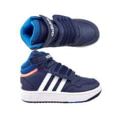 Adidas Čevlji mornarsko modra 24 EU Hoops Mid 30 AC I