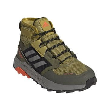 Adidas Čevlji treking zelena Terrex Trailmaker Mid Rrdy JR