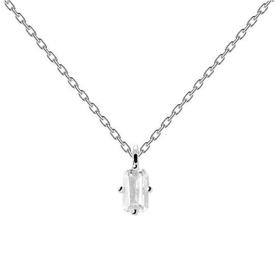PDPAOLA Fina srebrna ogrlica MIA Silver CO02-476-U (verižica, obesek)