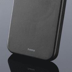 Hama Finest Sense, ovitek za Apple iPhone 14 Plus, sintetično usnje, črn