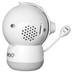 Daewoo  BM47 elektronska otroška varuška in nočna svetilka, WI-FI, bela