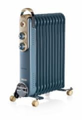Ariete oljni radiator Vintage 839, 11 reber, moder