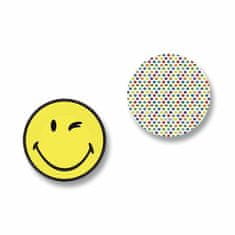 Amscan Papirnati krožniki Smiley World premera 23 cm, 8 kosov