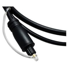 Meliconi Digitalni optični avdio kabel Toslink, zunanji premer 0,4 cm, Digitalni optični avdio kabel Toslink, zunanji premer 0,4 cm z zaščito za plastična vlakna