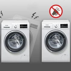 HOME & MARKER® 4-delni protizdrsni in protihrupni podstavki za pralni stroj - SLIPSTOP