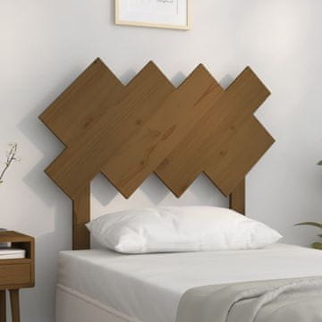 Vidaxl vidaXL Vzglavje postelje 92x3x81 cm borov les